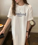 ワンピース 半袖 Tシャツワンピースの詳細画像4
