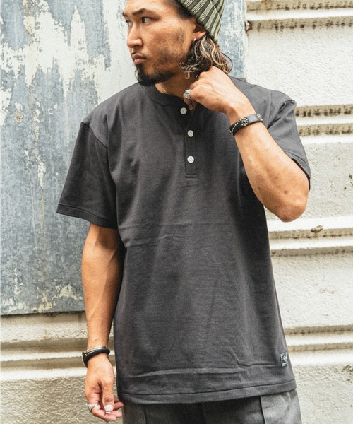 BIG MIKE（ビッグマイク） ヘンリーネック tシャツ ビックマイク