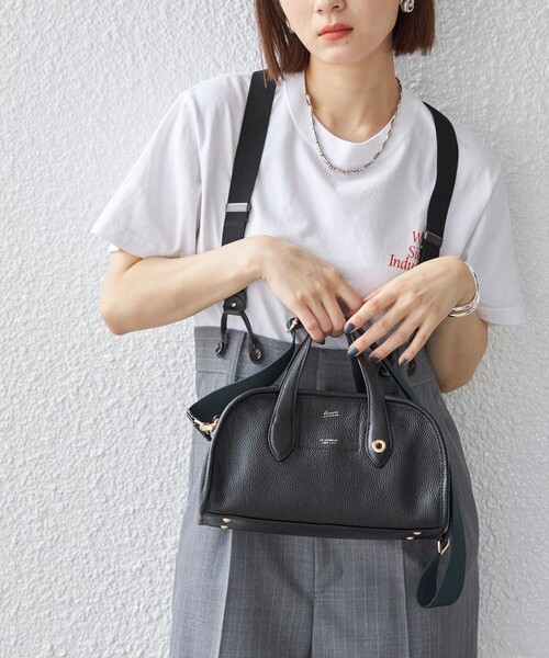 BEAURE ビュレ　ショルダーボストン　ブラック Beau're バッグ ボストンバッグ BEAURE:ショルダー ボストン