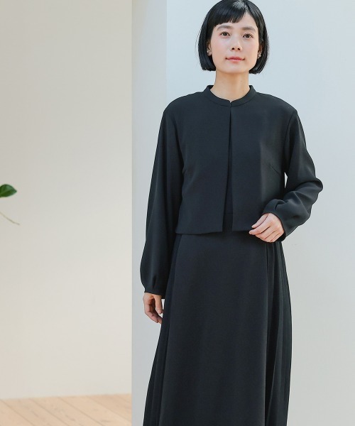 Neina セレモニースーツ セットアップ 「喪服・礼服」防しわストレッチ