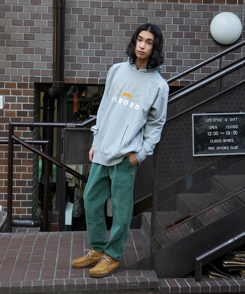 パーカー メンズ SUNRISE HOODIE Japan Quality SWEAT PARKA/アーモンドプルオーバーパーカー｜zozo｜04