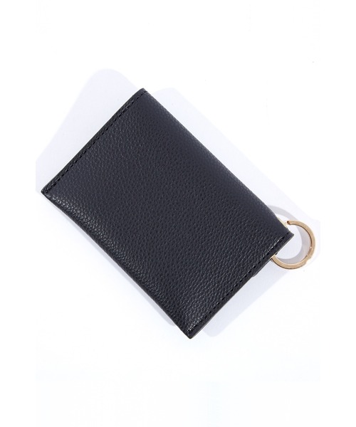 カードケース an meets zakka キーリングレザーカードケース
