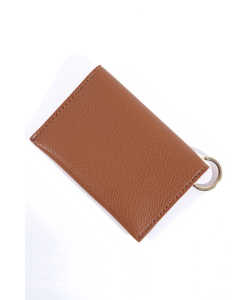 カードケース an meets zakka キーリングレザーカードケース