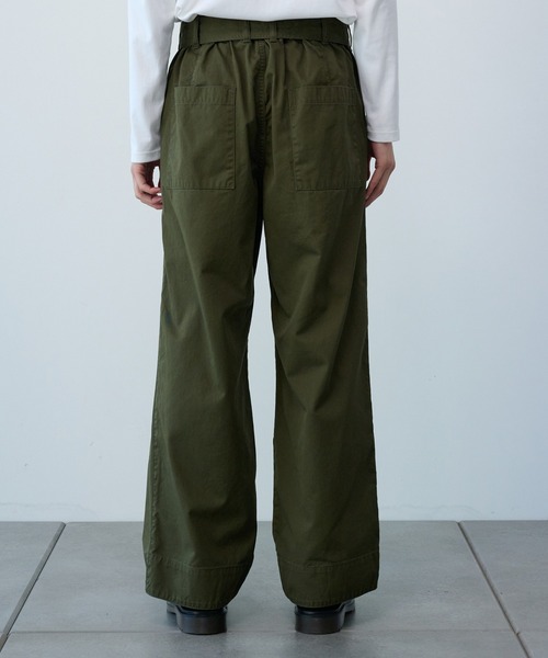 public TOKYO チノパン　カーキ PUBLIC TOKYO チノパン CHINOS バレルレッグイージー メンズ