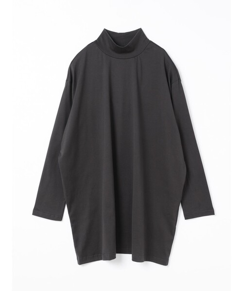 tシャツ mizuiro ind モックネックチュニックT レディース mizuiroind tシャツ mizuiro ind モックネックチュニックT