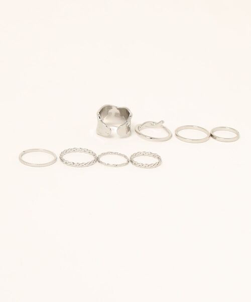 ARCHIVER ネックレス 「Bz」モチーフリング8個セット(LEY) レディース