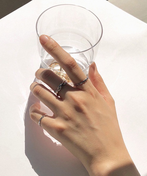 ARCHIVER ネックレス 「Bz」モチーフリング8個セット(LEY) レディース