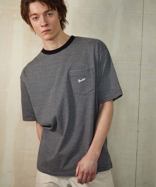 NUMBER (N)INE（ナンバーナイン） tシャツ NARROW STRIPED Number(9