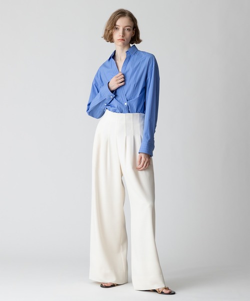 ブラウス シャツ カシュクールシャツジャケット レディース allureville ブラウス シャツ カシュクールシャツジャケット