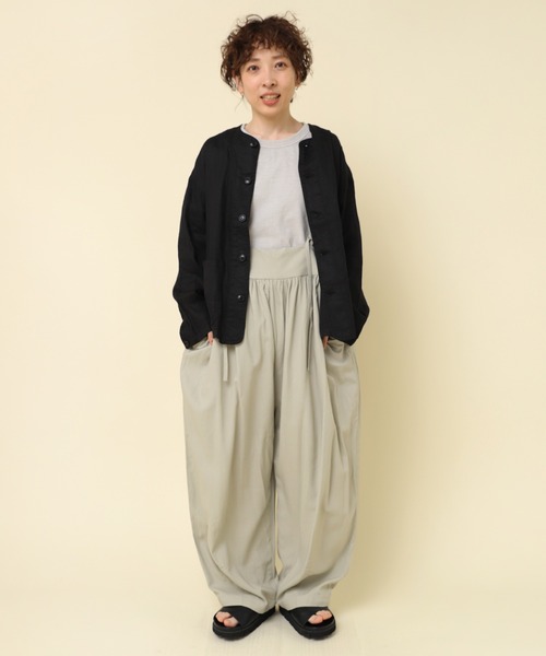 RNA-N サロペット オーバーオール O0723 レーヨンリネンコットン