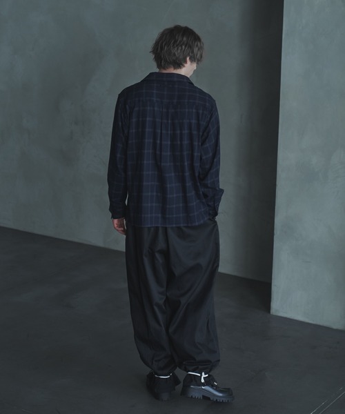 DOOPZ ドープス シャツ OMBRE CHECK OPEN COLLAR SHIRT - オンブレチェックオープンカラーシャツ メンズ ZOZOTOWN Yahoo 店 - 通販 - Yahoo ショッピング