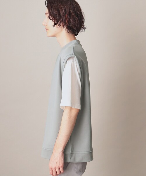 THE SHOP TK tシャツ 「ベスト＋半袖Tシャツセット」CAVEアンサンブル