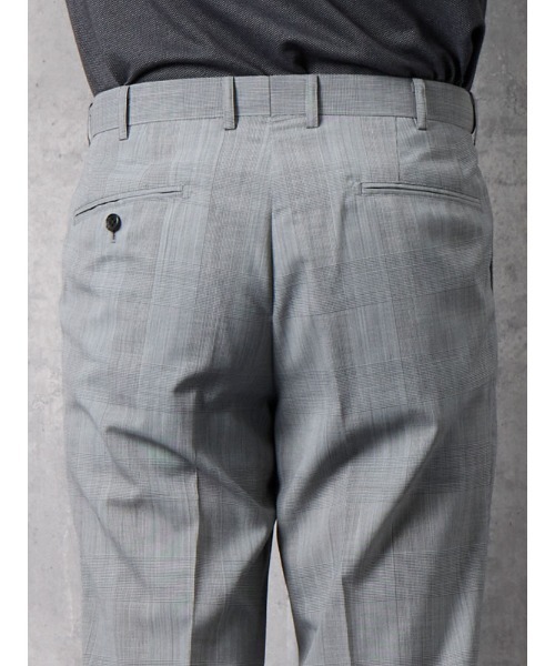 [即完売] badway グレースラックス Perfect Suit FActory スラックス 軽量＆清涼パンツ トロピカル生地