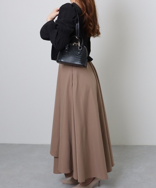 Lace Ladies ショルダーバッグ バッグ クロコ 型押し コンパクト