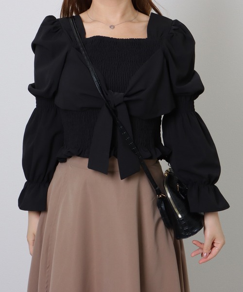 Lace Ladies ショルダーバッグ バッグ クロコ 型押し コンパクト