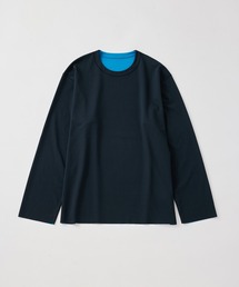 tシャツ 「定番」ハイゲージ シャンブレー リバーシブル ロングスリーブ Tシャツ / ロングシーズン着用可能 / ユニセックス メンズ｜ZOZOTOWN Yahoo!店