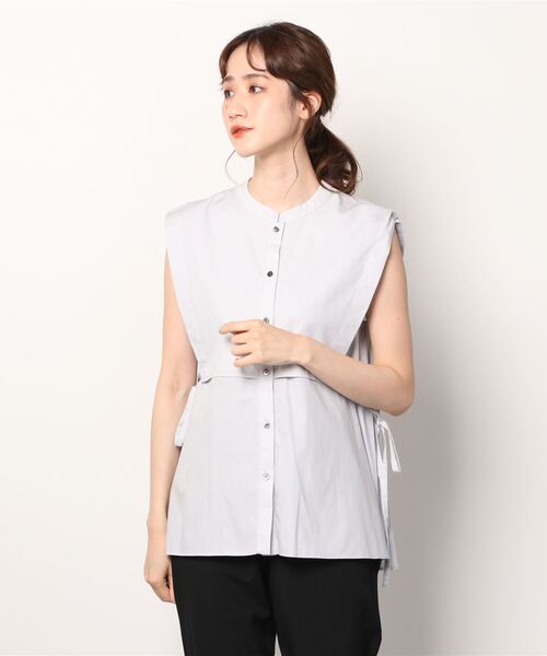 「Ray BEAMS」 ノースリーブブラウス ONE SIZE ブラック レディース Ray BEAMS 「Ray BEAMS」 ノースリーブブラウス ONE SIZE