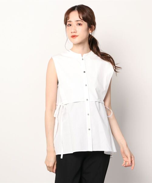 「Ray BEAMS」 ノースリーブブラウス - ブラック レディース Ray BEAMS 「Ray BEAMS」 ノースリーブブラウス ONE SIZE
