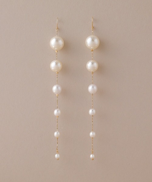 CALIN STANDARD パール アレルギー対応 ピアス 金属アレルギー対応