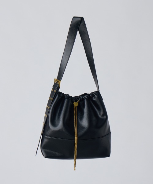 idem heart charm shoulder bag ハート金具バッグ heart charm shoulder bag / ハート金具バッグ（ショルダー