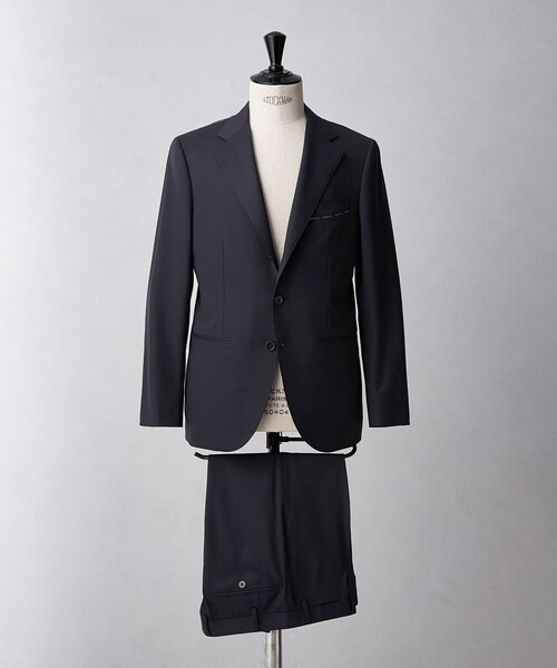 UNITED ARROWS ノーカラー セットアップ　スーツ　ブラック　36 S ノーカラージャケット