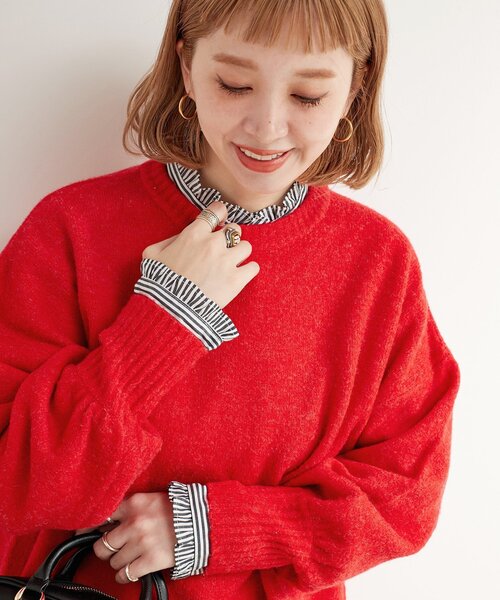 B.C STOCK（ベーセーストック） ニット セーター 「追加4」FOXMIX