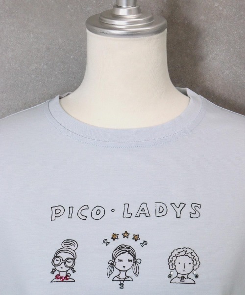 STUDIO PICONE tシャツ PICO LADYS”イラストTシャツ レディース