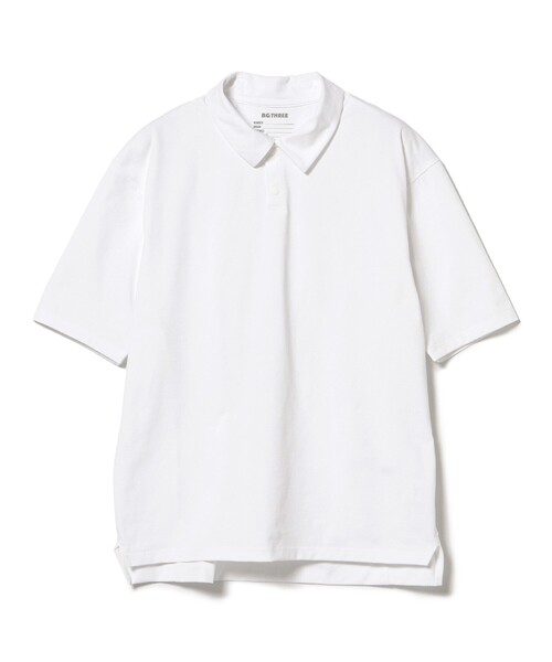 BEAMS GOLF（ビームス ゴルフ） ポロシャツ B.G.THREE / ALL TIME