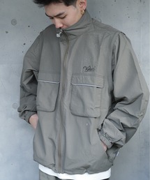 ケボズ ジップアップ ジャケット KEBOZ ナイロンジャケット SUPPLEX CONVERTIBLE JACKET 25SS