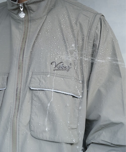 KEBOZ ナイロンジャケット SUPPLEX CONVERTIBLE JACKET 25SS