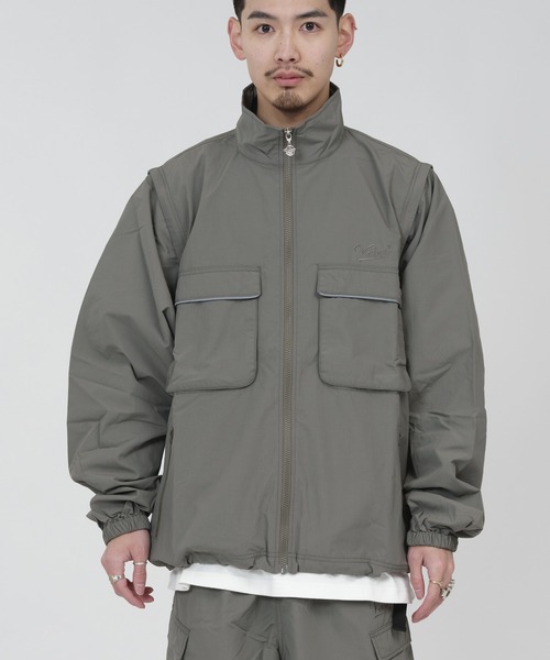 KEBOZナイロンジャケット KEBOZ ナイロンジャケット SUPPLEX CONVERTIBLE JACKET 25SS