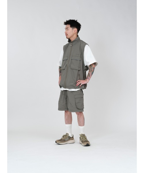 ケボズ　ジップアップ　ジャケット KEBOZ ナイロンジャケット SUPPLEX CONVERTIBLE JACKET 25SS