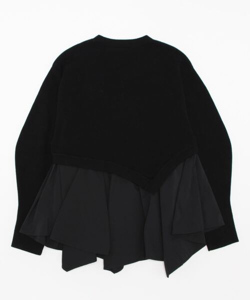 「ELENDEEK」 長袖ニット FREE ネイビー レディース_画像2