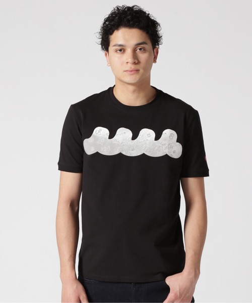 tシャツ muta MARINE/ムータ マリン/別注フロッキーWAVE TEE メンズ レディース | muta MARINE | 09