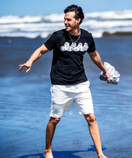 tシャツ muta MARINE/ムータ マリン/別注フロッキーWAVE TEE メンズ レディース | muta MARINE | 03