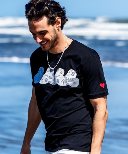 muta MARINE tシャツ MARINE/ムータ マリン/別注フロッキーWAVE