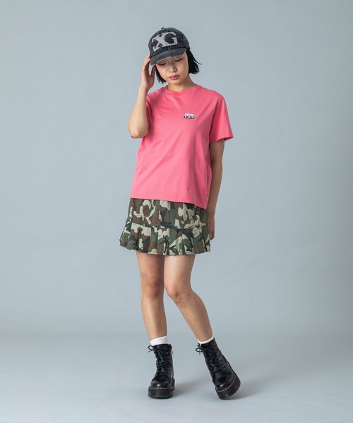 X-GIRL スカート X-girl スカート WAIST RIB PLEATED MINI SKIRT : ZOZOTOWN