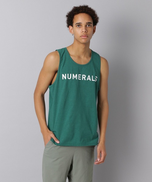 NUMERALS タンクトップ 「NUMERALS」ロゴタンクトップ メンズ