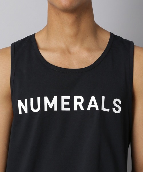 NUMERALS タンクトップ 「NUMERALS」ロゴタンクトップ メンズ