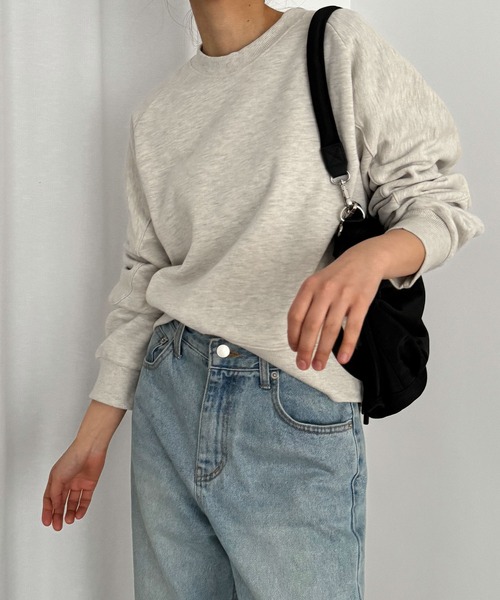 「CANAL JEAN」 「Via.j」スウェットカットソー ONE SIZE オートミール レディース CANAL JEAN 「CANAL JEAN」 スウェットカットソー ONE SIZE