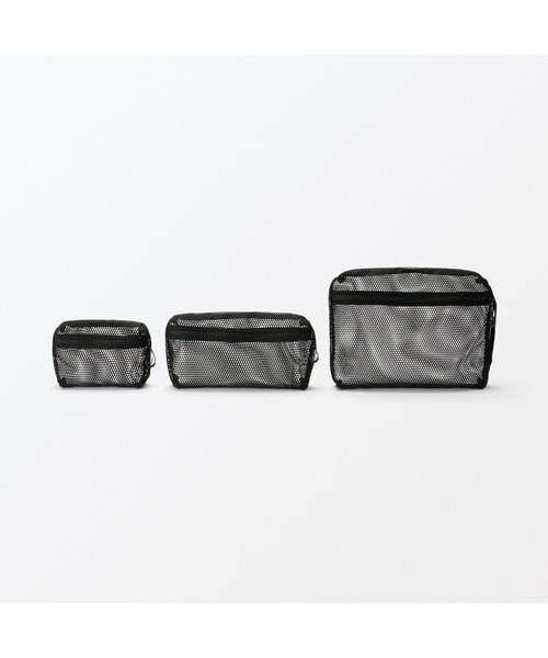 無印良品（MUJI） 旅行 立体メッシュケース S 約11×16×5cm