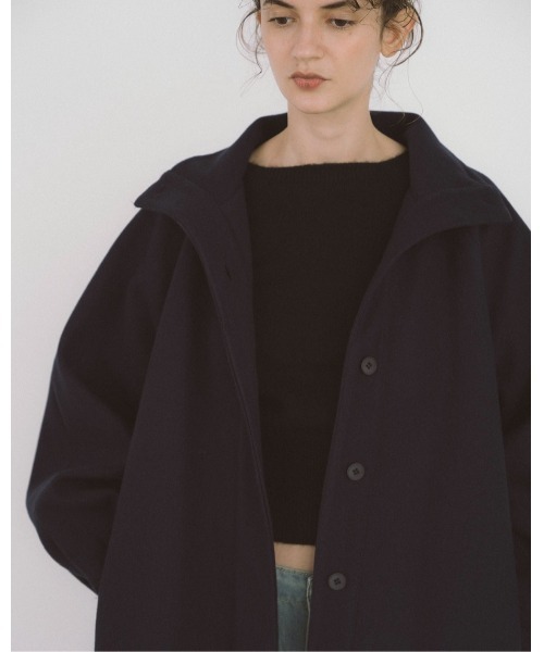 「duei」 コート FREE ネイビー レディース_画像5