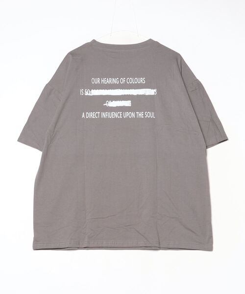 tシャツ バックプリントオーバーサイズTシャツ レディース LETee tシャツ オーバーサイズ バックプリントティーシャツ