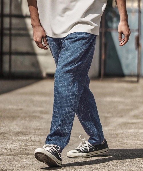 CAMBIO（カンビオ） ジーンズ mp13578- ダメージ加工JQDデニム