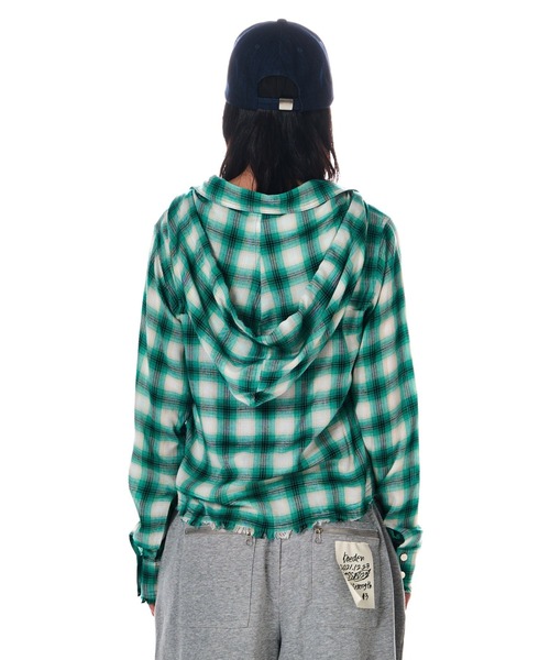 BEEDEN チェックシャツ COMPACT ZIP UP CHECK SHIRT – BEEDEN
