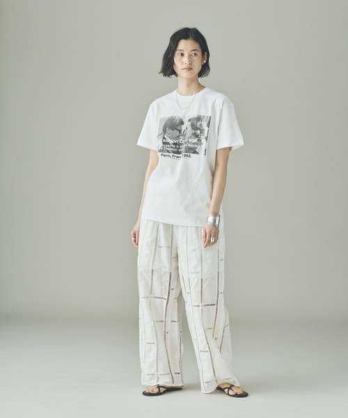 Curensology カレンソロジー　別注SLTシャツ（タテ） Curensology 【LIFE PICTURE COLLECTION】別注CHTシャツ(タテ) カレン