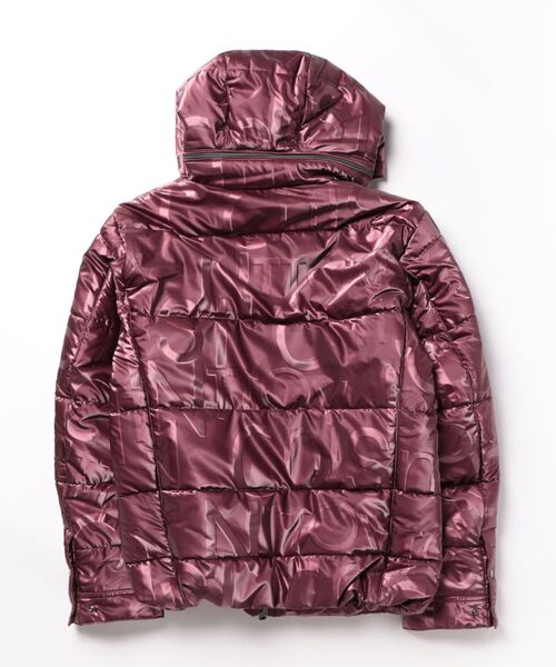 「HIDEAWAYS NICOLE」 中綿ブルゾン LARGE ボルドー メンズ_画像2
