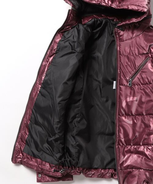 「HIDEAWAYS NICOLE」 中綿ブルゾン LARGE ボルドー メンズ_画像3