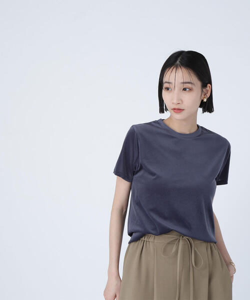 tシャツ ベロアTシャツ レディース セール】 クラッシュベロアTシャツ （Tシャツ）｜TOMORROWLAND