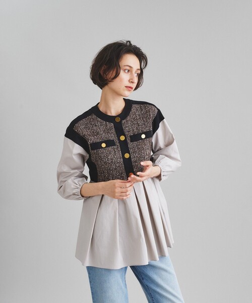 GRACE CONTINENTAL（グレースコンチネンタル） 長袖ブラウス 36